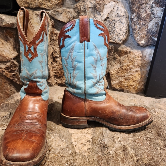 Boulet cowgirl boots size 9 - Picture 3 of 4